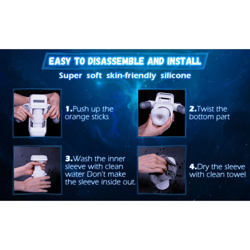 GAME CUP - MASTURBATOR Z WIBRACJĄ I FUNKCJĄ PODGRZEWANIA I MOBILNYM PODPÓRKIEM - CZARNY