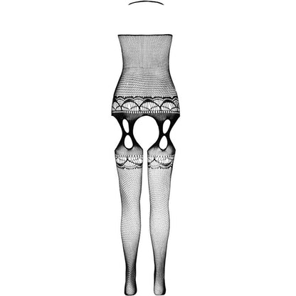 PASSION - KOLEKCJA ECO BODYSTOCKING ECO BS006 CZARNY