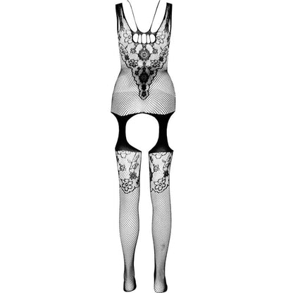 PASSION - KOLEKCJA ECO BODYSTOCKING ECO BS011 CZARNY