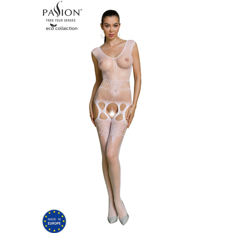 PASJA - KOLEKCJA ECO BODYSTOCKING ECO BS014 CZERWONY