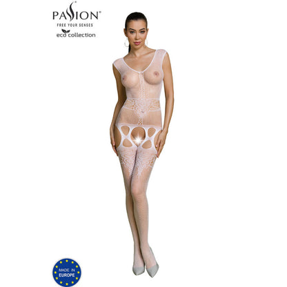 PASJA - KOLEKCJA ECO BODYSTOCKING ECO BS014 CZERWONY