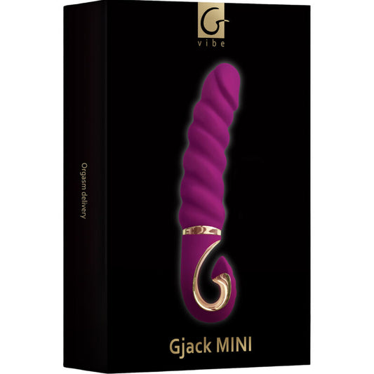 G-VIBE - GJACK MINI FIOLETOWY SILIKONOWY WIBRATOR