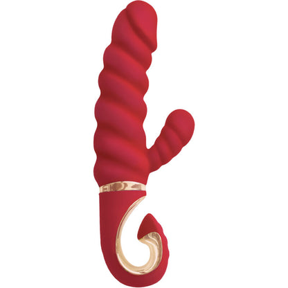 G-VIBE - GCANDY MINI CZERWONY SILIKONOWY WIBRATOR