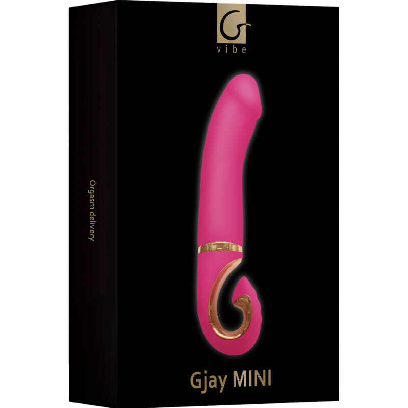 G-VIBE - GJAY MINI RÓŻOWY SILIKONOWY WIBRATOR