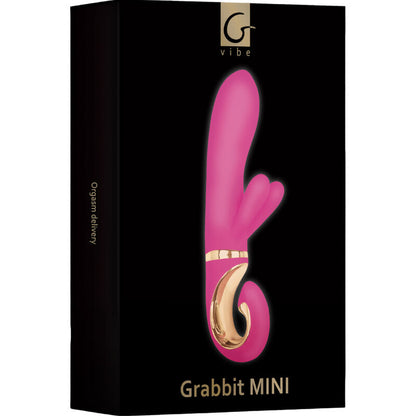 G-VIBE - GRABBIT MINI RÓŻOWY SILIKONOWY WIBRATOR
