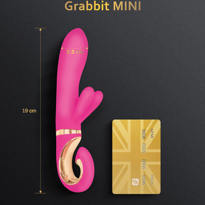 G-VIBE - GRABBIT MINI RÓŻOWY SILIKONOWY WIBRATOR