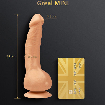 G-VIBE - GREAL MINI WIBRATOR DILDO NATURALNY SILIKON