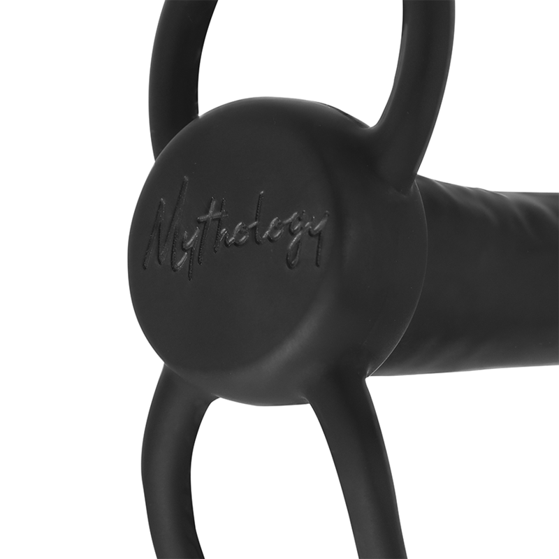 MITOLOGIA - COBI ONYX ANAL DILDO Z PENISA I PIERŚCIENIEM NA JĄDRA 13 CM SILIKONOWY