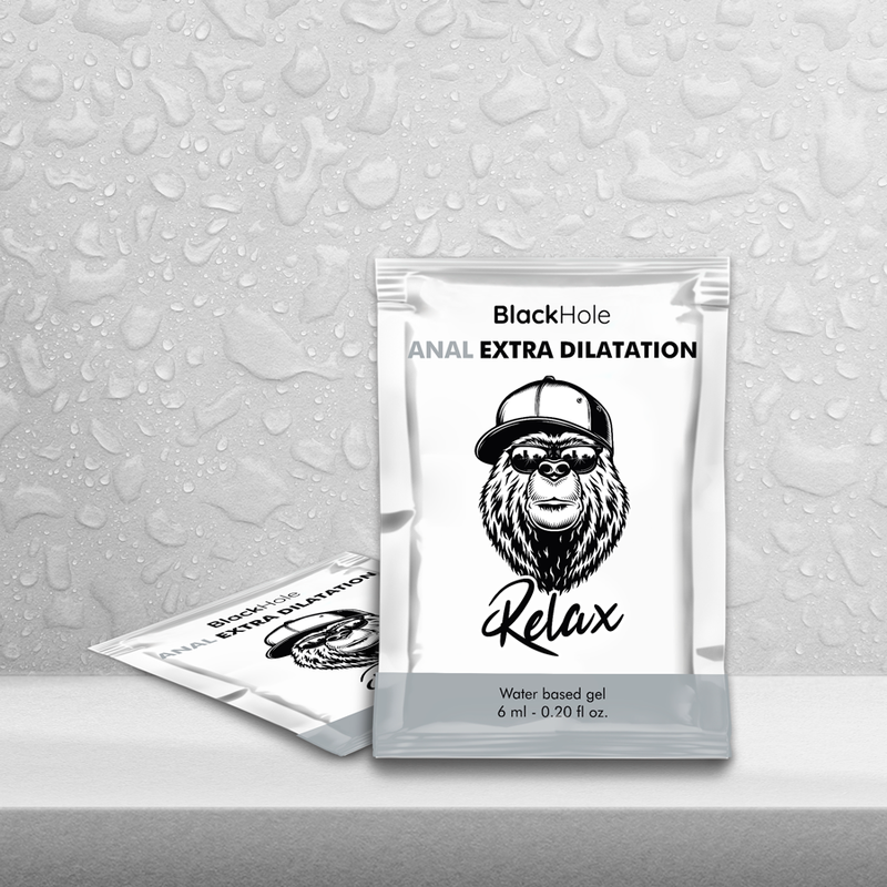 BLACK HOLE - ŻEL NA BAZIE WODY EXTRA DILATATION 6 ML JEDNORAZOWA DAWKA
