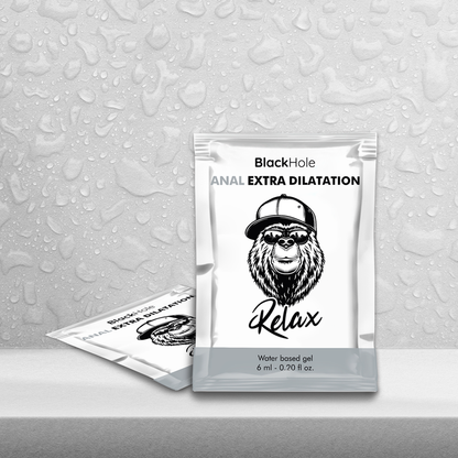 BLACK HOLE - ŻEL NA BAZIE WODY EXTRA DILATATION 6 ML JEDNORAZOWA DAWKA