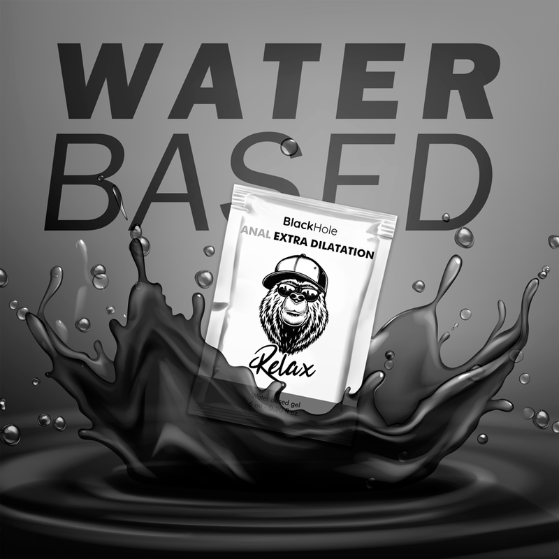 BLACK HOLE - ŻEL NA BAZIE WODY EXTRA DILATATION 6 ML JEDNORAZOWA DAWKA