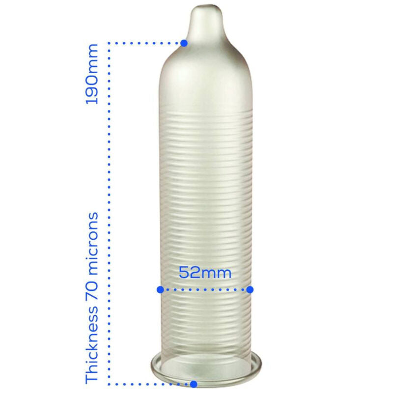 PASANTE - PREZERWATYWY Z EFEKTEM ROZGRZEWAJĄCYM TOREBKA 144 SZTUKI