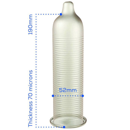 PASANTE - PREZERWATYWY Z EFEKTEM ROZGRZEWAJĄCYM TOREBKA 144 SZTUKI