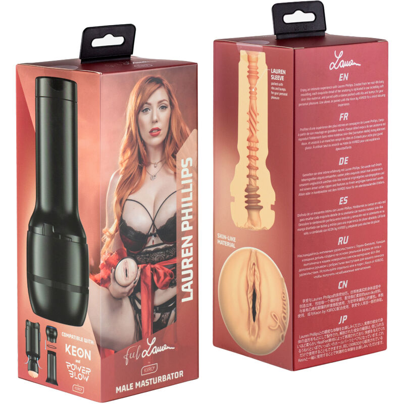 KIIROO - POCZUJ LAUREN PHILLIPS STARS COLLECTION STROKERS POWERBLOW KOMPATYBILNY