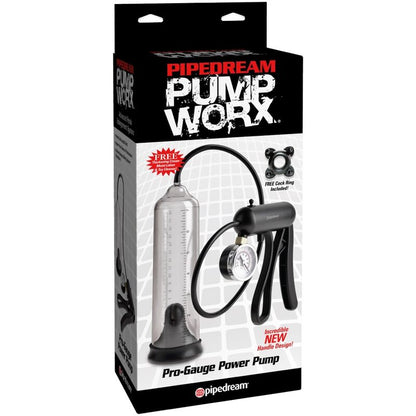 PUMP WORX - POMPA MOCNA PRO-GAUGE PRZEŹROCZYSTA