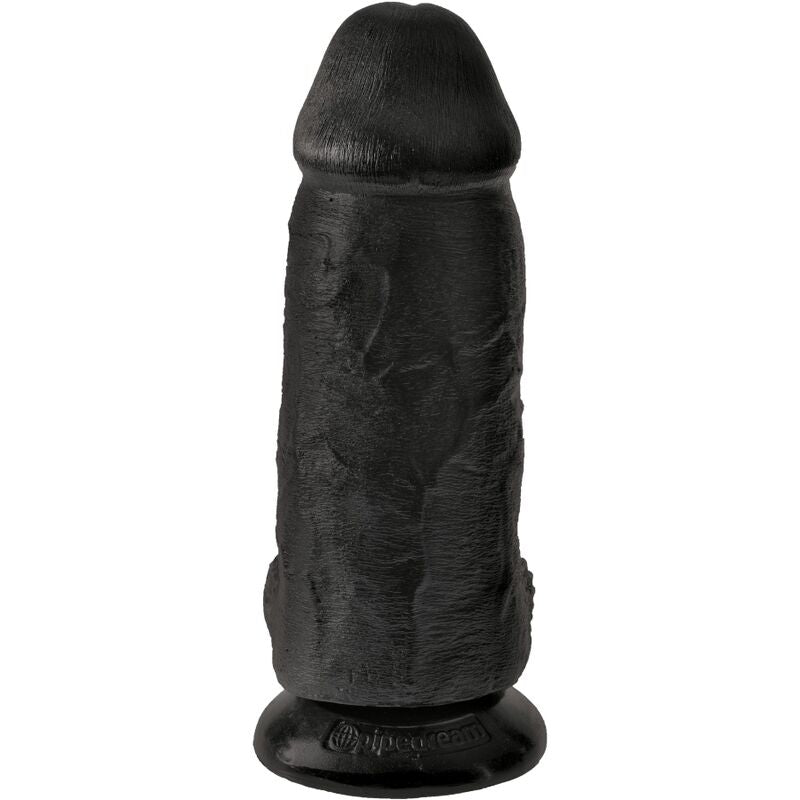 KING COCK - PUSZYSTY REALISTYCZNY PENIS 23 CM CZARNY
