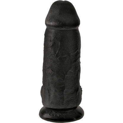 KING COCK - PUSZYSTY REALISTYCZNY PENIS 23 CM CZARNY