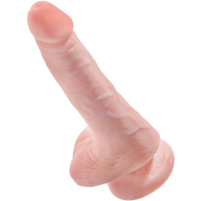 KING COCK - REALISTYCZNY PENIS Z JĄDRAMI 13,5 CM LEKKI