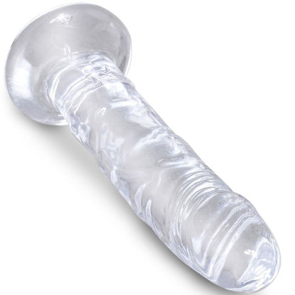 KING COCK - PRZEŹROCZYSTY REALISTYCZNY PENIS 15,5 CM PRZEŹROCZYSTY