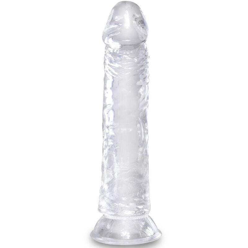 KING COCK - PRZEŹROCZYSTY REALISTYCZNY PENIS 19,7 CM PRZEŹROCZYSTY