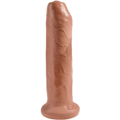 KING COCK - NIEOBCIĘTY REALISTYCZNY PENIS 17,8 CM KARMELOWY