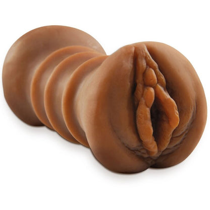 FETYSZ FANTASY EXTREME - REALISTYCZNY PODWÓJNY MASTURBATOR WAGINA I ANO BROWN