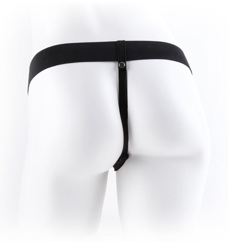 SERIA FANTASY FETYSZ - REGULOWANA UPRZĄŻ REALISTYCZNY PENIS 28 CM