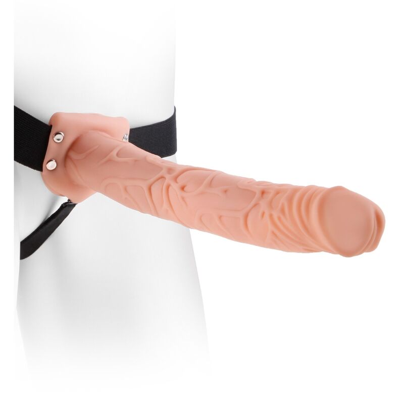 SERIA FANTASY FETYSZ - REGULOWANA UPRZĄŻ REALISTYCZNY PENIS 28 CM