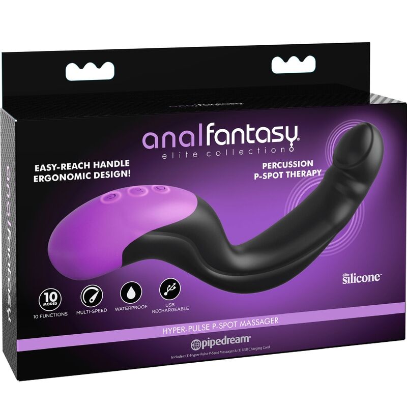 ANAL FANTASY ELITE COLLECTION - MASAŻER ANALNY HYPER-PULSE P-POINT