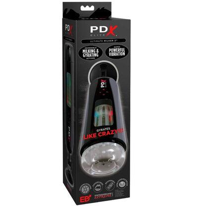 PDX ELITE - STROKER ULTIMATE MILKER 2 OBROTOWY I WIBRATOR