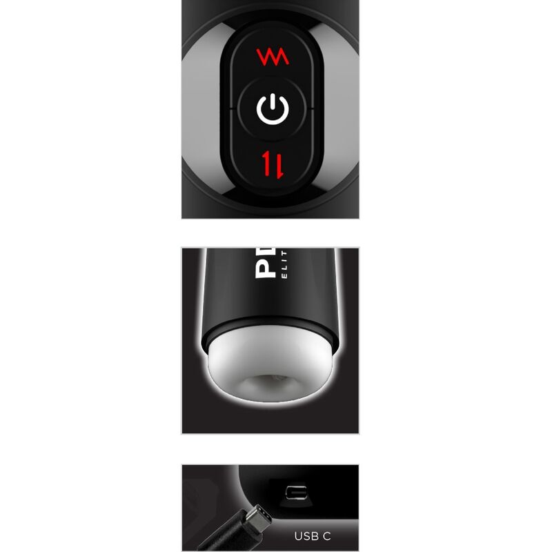 PDX ELITE - WIBRATOR STROKER MOTO-MILKER