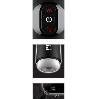 PDX ELITE - WIBRATOR STROKER MOTO-MILKER