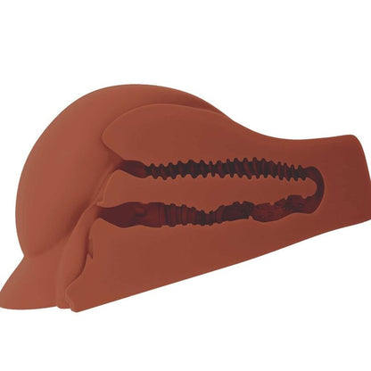 PDX PLUS - IDEALNY TYŁEK XL PODWÓJNY BRĄZOWY MASTURBATOR