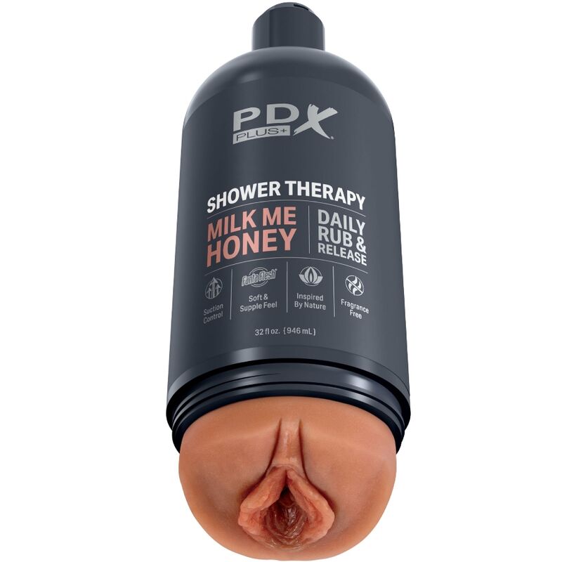 PDX PLUS - STROKER MASTURBATOR DYSKRETNA BUTELKA SZAMPON MILK ME HONEY CANDY