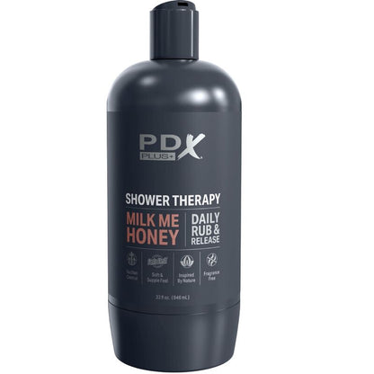 PDX PLUS - STROKER MASTURBATOR DYSKRETNA BUTELKA SZAMPON MILK ME HONEY CANDY