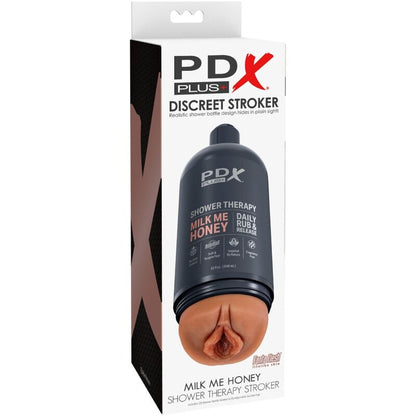 PDX PLUS - STROKER MASTURBATOR DYSKRETNA BUTELKA SZAMPON MILK ME HONEY CANDY