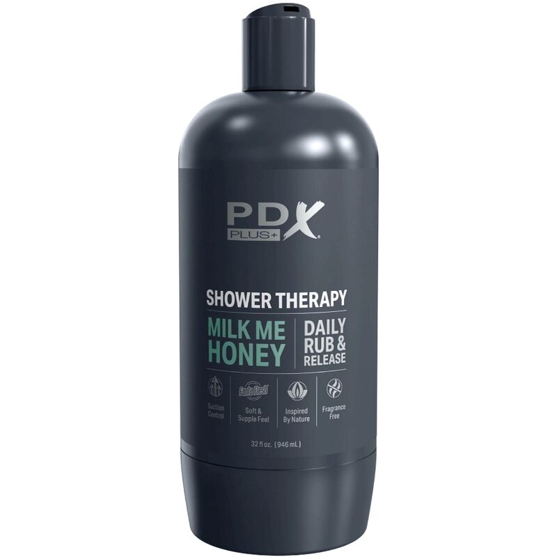 PDX PLUS - MASTURBATOR STROKER DYSKRETNY DESIGN BUTELKI SZAMPONU MILK ME HONEY