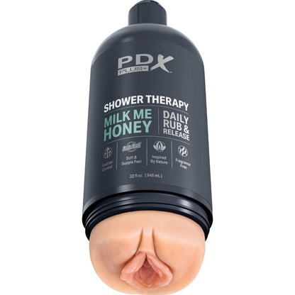 PDX PLUS - MASTURBATOR STROKER DYSKRETNY DESIGN BUTELKI SZAMPONU MILK ME HONEY