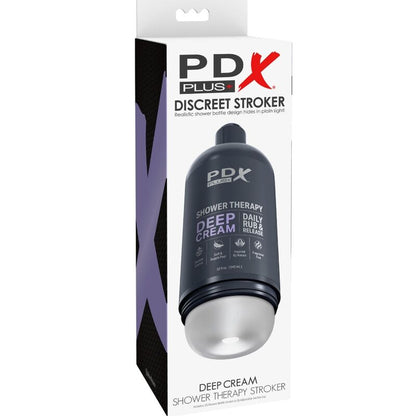 PDX PLUS - STROKER MASTURBATOR DYSKRETNY GŁĘBOKI SZAMPON W KREMIE W BUTELCE