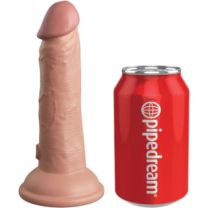 KING COCK - ELITARNEGO REALISTYCZNEGO SILIKONOWEGO DILDO 15,2 CM
