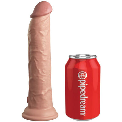 KING COCK - ELITARNY REALISTYCZNY WIBRATOR DILDO Z SILIKONOWYM PILOTEM 23 CM