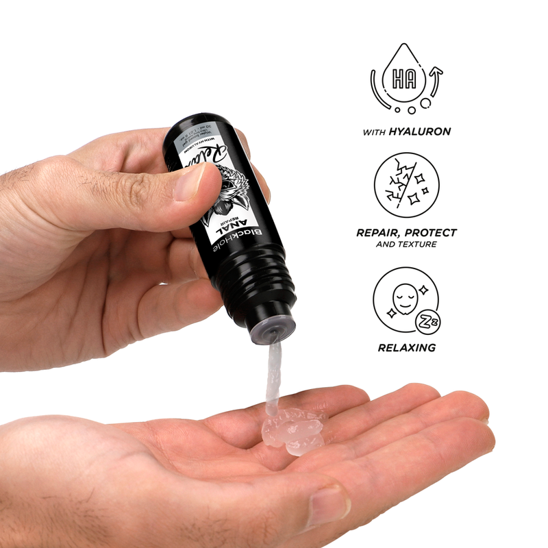 BLACK HOLE - REGENERUJĄCY KREM DO ODBYTU NA BAZIE WODY Z KWASEM HIALURONOWYM 30 ML