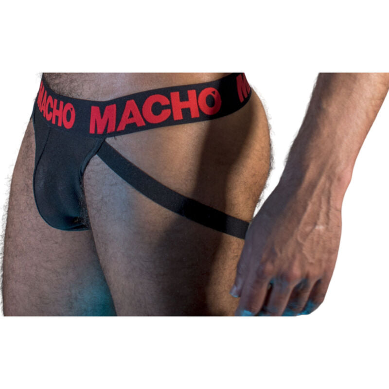 MACHO - MX26X2 JOCK CZARNO/CZERWONY S