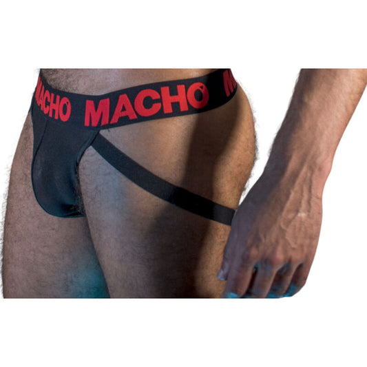 MACHO - MX26X2 JOCK CZARNO/CZERWONY S