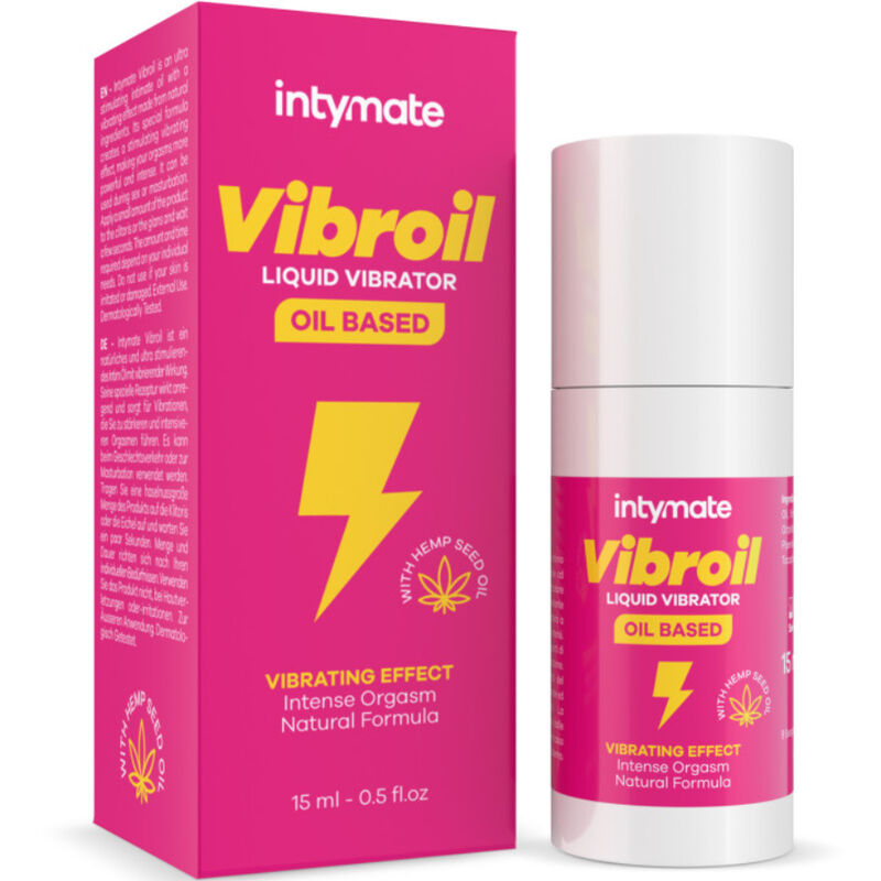 INTIMATELINE INTYMATE - VIBROIL OLEJEK INTYMNY DLA NIEJ EFEKTY WIBRACJI 15 ML