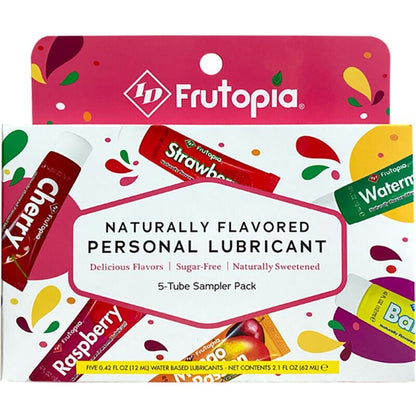 ID FRUTOPIA - RÓŻNE LUBRYKANTY 5 SZTUK 12 ML