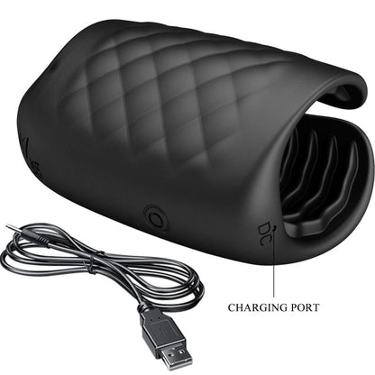 PRETTY LOVE - MANUALNY MASTURBATOR DO GRUCZOŁU KRĄŻENIA WIBRATOR AKUMULATOROWY