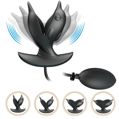 PRETTY LOVE - DMUCHANY I ŁADOWANY KOREK ANALNY DELFIN