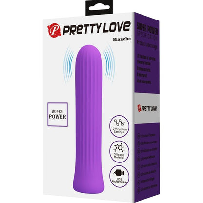 PRETTY LOVE - BLANCHE LILAC STYMULATOR WIBRATOR