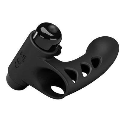 PRETTY LOVE - ORLANDO BLACK WIBRATOR NA PALCÓWKI